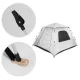 MultiGarden CT-006-BG Automatic 4-Person Camping Tent, 1500 mm