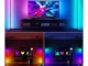 RGB LED Corner Floor Standing Lamp Lightning, 1m