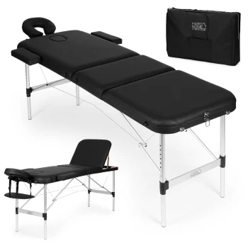 Modernhome BM3724-BC Foldable 3-Segment Massage Table with Bag