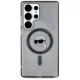 Karl Lagerfeld Button Karl Head MagSafe Case for Samsung Galaxy S25 Ultra, Black