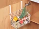 Hanging Metal Organizer Basket for Doors, 26x17x12 cm