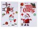 Christmas Window Stickers, Christmas Trees, 35x50 cm
