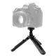 Table Tripod Selfie Stick for Phones Gopro + Phone Holder, Black
