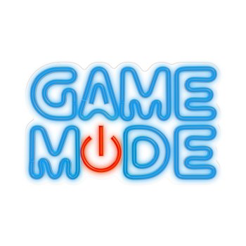 Forever Light Neon PLEXI LED GAME MODE, Blue/Red