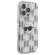 Apple iPhone 16 Pro Max 6.9\'\' Karl Lagerfeld IML Karl Head Electroplated Cover Case, Clear
