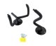 Horizontal Bracket Stand Wall Mount Holder Hook Hanger for Guitar, 2 parts
