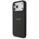 Guess iPhone 17 Pro Max Case Grained Ring MagSafe, Black