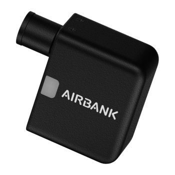 Cycplus AS1 POCKET AIRBANK Mini Bike Pump, Black