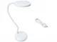 Flexible LED Desk Lamp with Touch Control and USB-C, White
