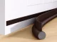 Self-Adhesive Under Door Draft Stopper for Cold and Noise, 96cm, brown