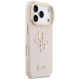 Guess Grained Big 4G & Stand Camera Phone Case Cover iPhone 17 Pro - Pink