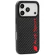 Audi R8 Carbon Fiber MagSafe Case for iPhone 18 Pro / 17 Pro, Black