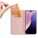 Dux Ducis Skin Pro Wallet Case for iPhone 16 Pro Max, Pink