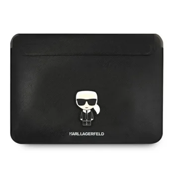 Laptop Sleeve Karl Lagerfeld Saffiano Ikonik Karl 16" Black