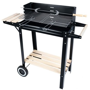 Charcoal Grill with Wheels Smart Trolley HQ Portable BBQ for Outdoors