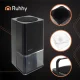 Ruhhy 26494 Dehumidifier with LED Light and Timer, Black