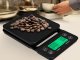 Digital Coffee Scale with Timer & Tare Function, 5 kg × 0.1 g, Black