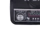 Portable Retro AM/FM/SW Radio with MP3 USB AUX and Flashlight, Red