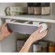 Joseph Joseph CupboardStore Under-Shelf Spice Rack 85147, Grey