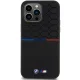 BMW M Silicone Pattern MagSafe Case for iPhone 15 Pro Max - Black