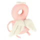 Baby Head Protection Pillow Backpack for Walking, Angel, Pink/White