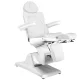 Azzurro 870S Electric Pedicure Chair, 3 Motors, White