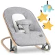 Nukido 705300 Baby Bouncer with Toys, Grey
