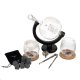 Gift Set Decanter and Whiskey Glasses Globe, 850 ml