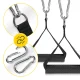 4FIZJO Cable Machine Rubber Handles 2 pcs, Black