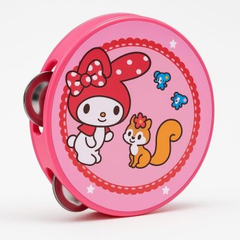 Bakalu koka bērnu tamburīns muzikālais instruments