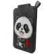 Nimmy New Big-Eye Cute Pets 2.0 Panda Magnetic Wallet with Stand, Black