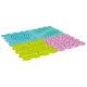 Montessori sensory puzzle foot massage mat, 8 pieces, pastel colors