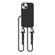 Tech-Protect MagNecklace MagSafe Case with Lanyard for iPhone 13, Black