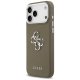 Guess Grained Big 4G Classic Logo Phone Case Cover iPhone 17 Pro Max - Brown