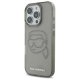 Karl Lagerfeld KLHCP16XHKHDCELK iPhone 16 Pro Max 6.9\" black/black hardcase IML Rhinestones Karl Head
