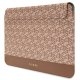 Guess GCube Stripes Laptop Sleeve 14\", Brown