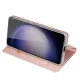 Dux Ducis Samsung Galaxy S24+ Wallet Case Skin Pro, Pink