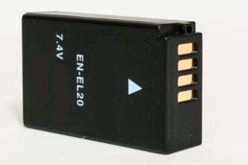 Extra Digital Camera Battery for Nikon EN-EL20 1020mAh
