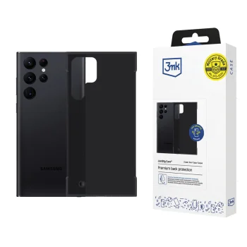 3mk Just20g Matt Case for Samsung Galaxy S22 Ultra 5G Matte Black