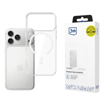 3mk Clear MagCase for Apple iPhone 17 Pro Max Transparent