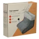 Electric Foot Warmer with Thermostat, 9 Heat Levels, Soft Liner, Grey