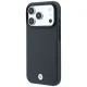 BMW Sign Kevlar Metal Logo MagSafe Case for iPhone 18 Pro Max / 17 Pro Max, Dark Gray