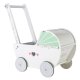 ECOTOYS Wooden Doll Stroller & Push Walker Cart