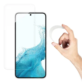 Wozinsky Nano Flexi Hybrid Screen Protector Glass for Samsung Galaxy S22+ (S22 Plus), 9H, 0.15 mm