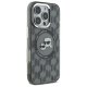Karl Lagerfeld iPhone 16 Pro vāciņš IML Monogram Karl & Choupette MagSafe, melns