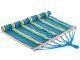 Garden Home Single Hammock with Wooden Rod - 200x80 cm