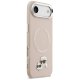 Karl Lagerfeld Karl & Choupette Pins MagSafe Case for iPhone, Air Pink