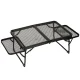 LUARO KX3186_1 Folding Camping Table, 87x40x27 cm, Black