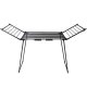 Foldable Extendable Clothes Drying Rack 27m, Black
