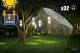 Dārza Saulessargs Lietussargs 3m ar LED Gaismām | Garden Umbrella